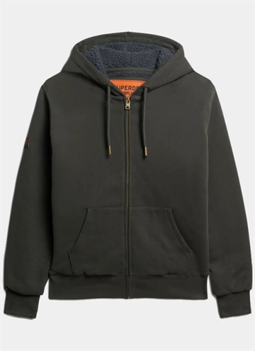 Superdry Borg Fodrad Ziphuvtröja